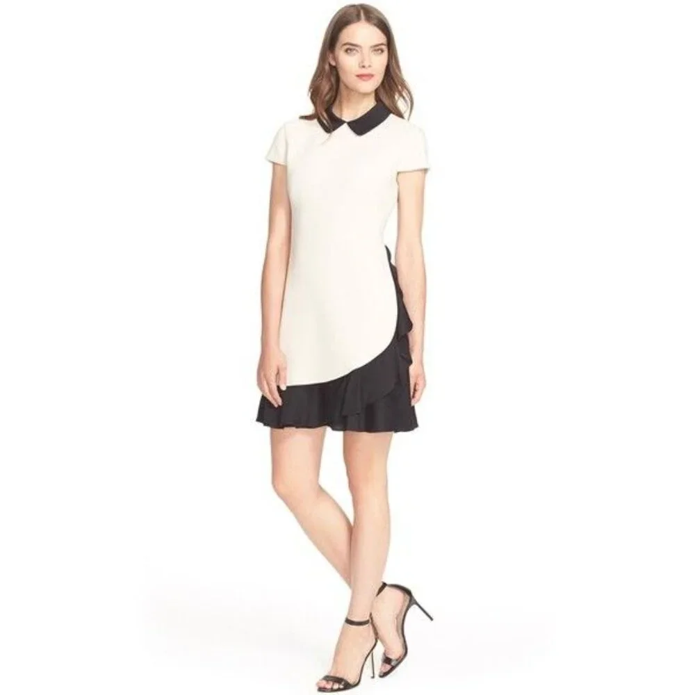 Kate Spade Ruffle Crepe Dress